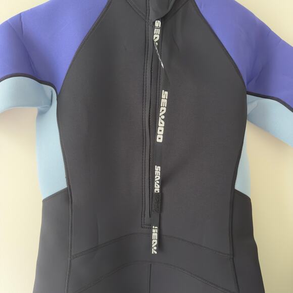 Sea-Doo Neoprene 3mm Exotic Shorty Wetsuit Element Proof Stretch Side Pocket NWT - Picture 6 of 16